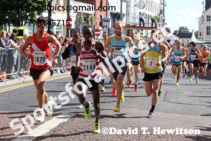 Darlington 10k Road Race. Photo: David T. Hewitson/Sports for All Pics